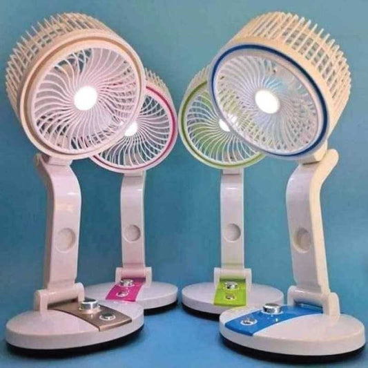 Led light folding fan (LR) / এলইডি লাইট ফোল্ডিং ফ্যান (LR)