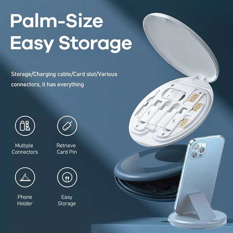 Data Cable Set with 60W Fast Charging / ৬০ ওয়াট ফাস্ট চার্জিংসহ ডাটা কেবল সেট