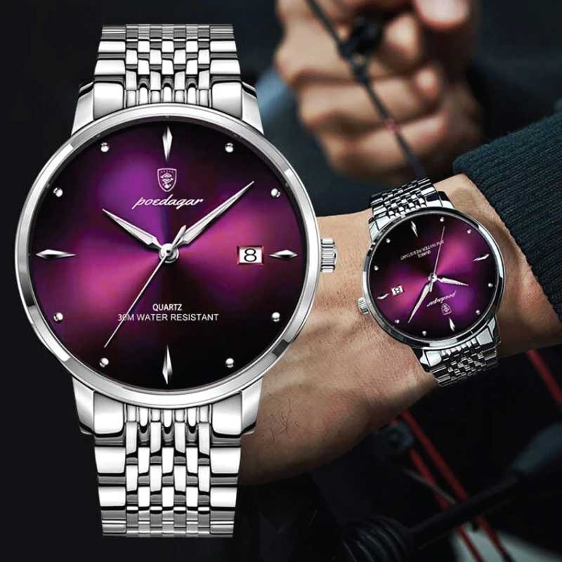 Watch Poedagar Luminous Stainless / ওয়াচ পোয়েডাগার লিউমিনাস স্টেইনলেস