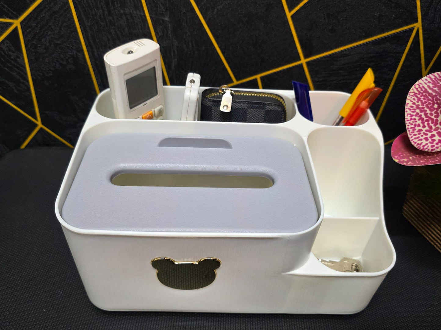 Multi-functional Tissue & Organizer Box / মাল্টিফাংশনাল টিস্যু ও অর্গানাইজার বক্স
