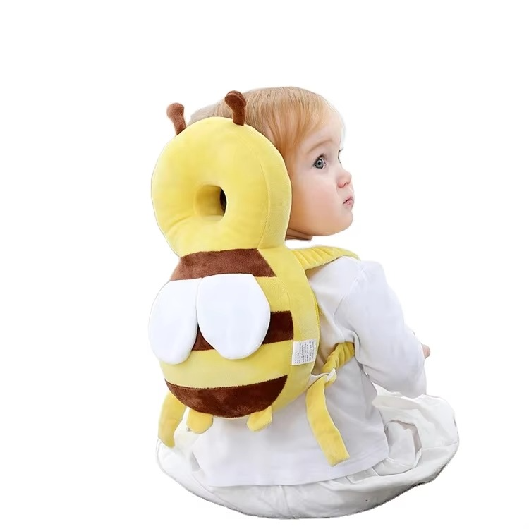 Baby Head Protector / Safety Backpack (Bee Design)