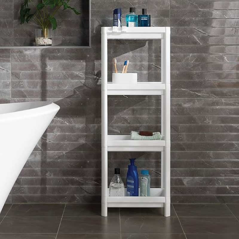 4 Tiers Rectangular Storage Rack / ৪ স্তরের স্টোরেজ র‍্যাক