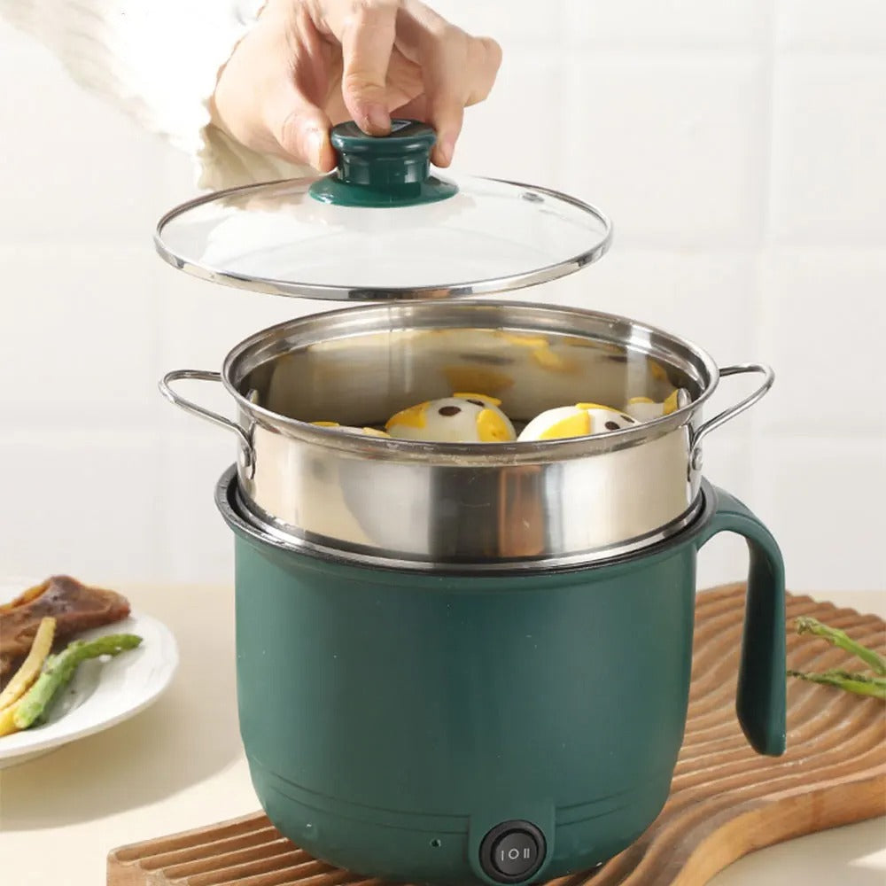 Double Layer Mini Cooking Hot Pot / মিনি কুকিং হট পট