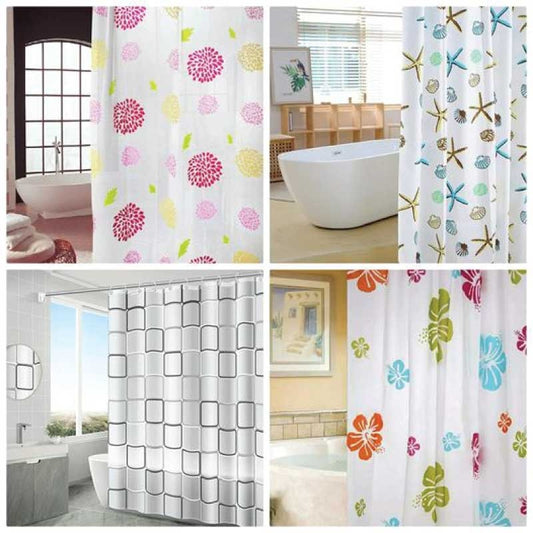 Waterproof Shower Curtain / ওয়াটারপ্রুফ শাওয়ার কর্টেন