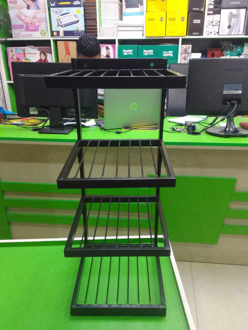 4 Layer Iron Rack / ৪ স্তরের লোহার র‍্যাক