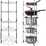Super Pot Stand 5 Layer Kitchen Pot Organizer / কিচেন পট অর্গানাইজার