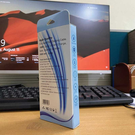 3-iN-1 Super Fast Charging Cable / সুপার ফাস্ট চার্জিং ক্যাবল