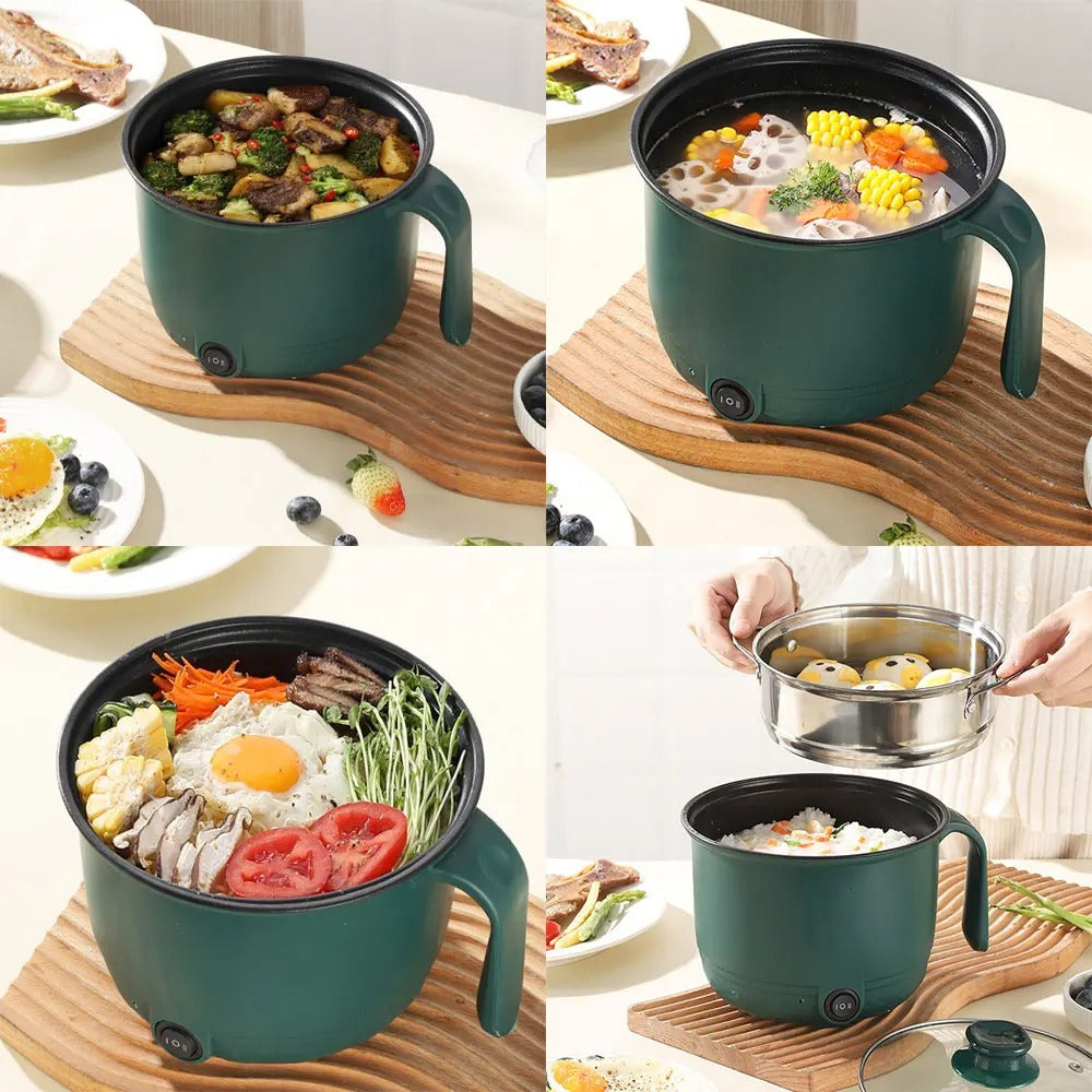 Double Layer Mini Cooking Hot Pot / মিনি কুকিং হট পট