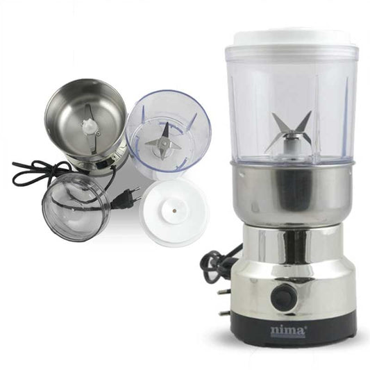 Nima 2 in 1 Electric Spice Grinder and Blender / রিচার্জেবল জুম এলইডি টর্চ – ব্যাটারি সহ