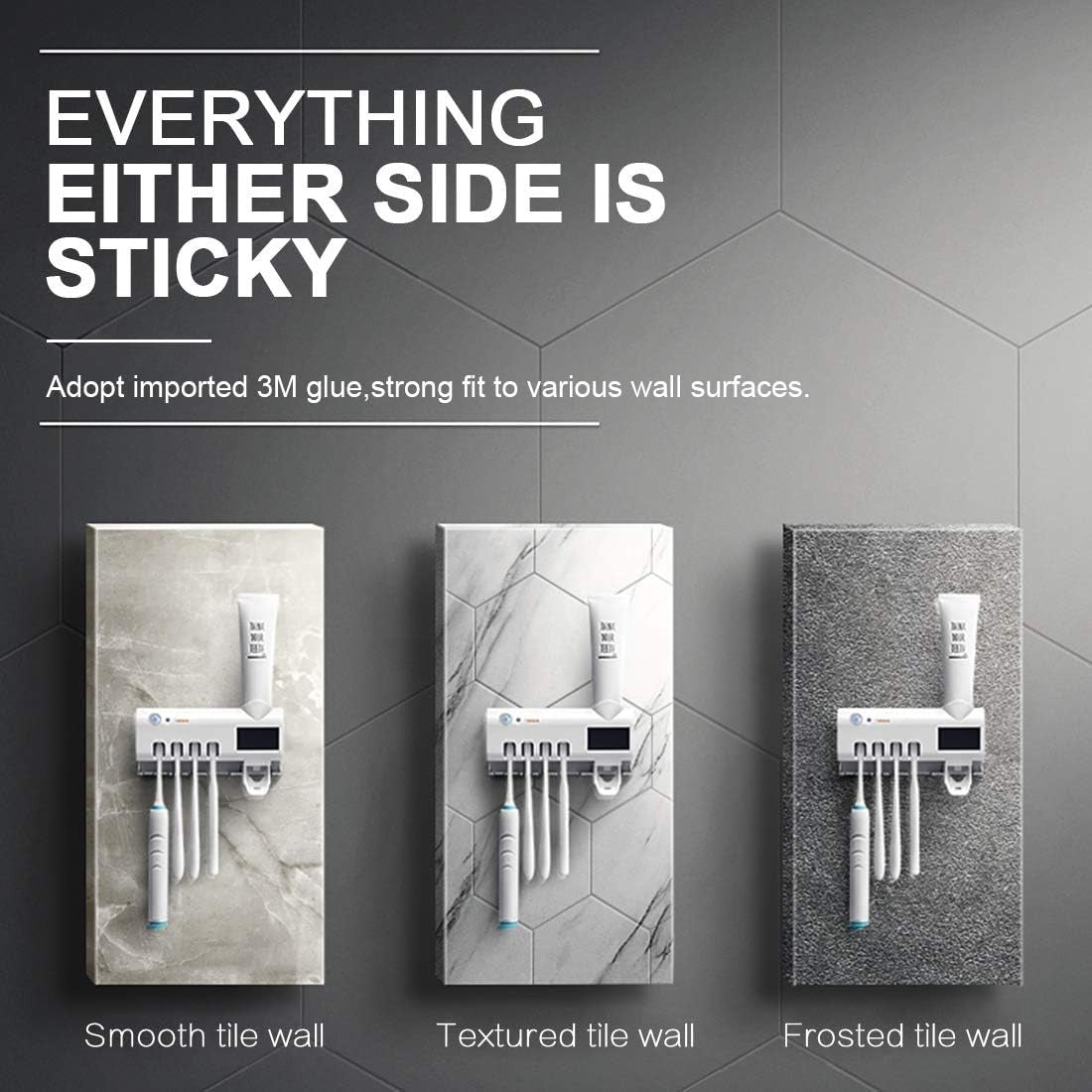 অটোমেটিক UV জীবাণুনাশক টুথব্রাশ হোল্ডার — সম্পূর্ণ হাইজেনিক ও স্মার্ট বাথরুম সলিউশন