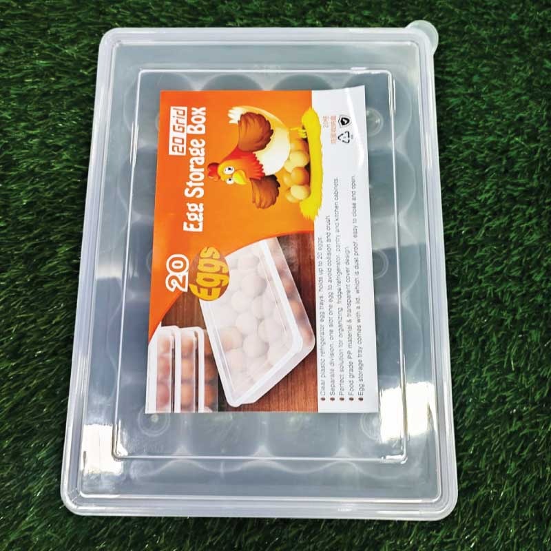 20 Grid Egg Storage Box / ২০ গ্রিড এগ বক্স