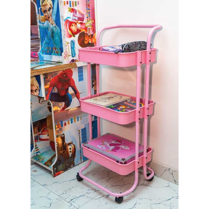 3 Layer Multipurpose Trolley Rack / ৩ স্তরের মাল্টিপারপাস ট্রলি র‍্যাক