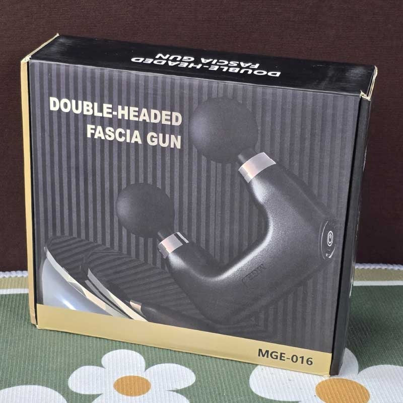 Double Headed Fascia Gun / ডাবল হেড ডিপ টিস্যু ম্যাসেজ গান