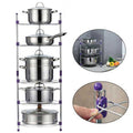 Super Pot Stand 5 Layer Kitchen Pot Organizer / কিচেন পট অর্গানাইজার