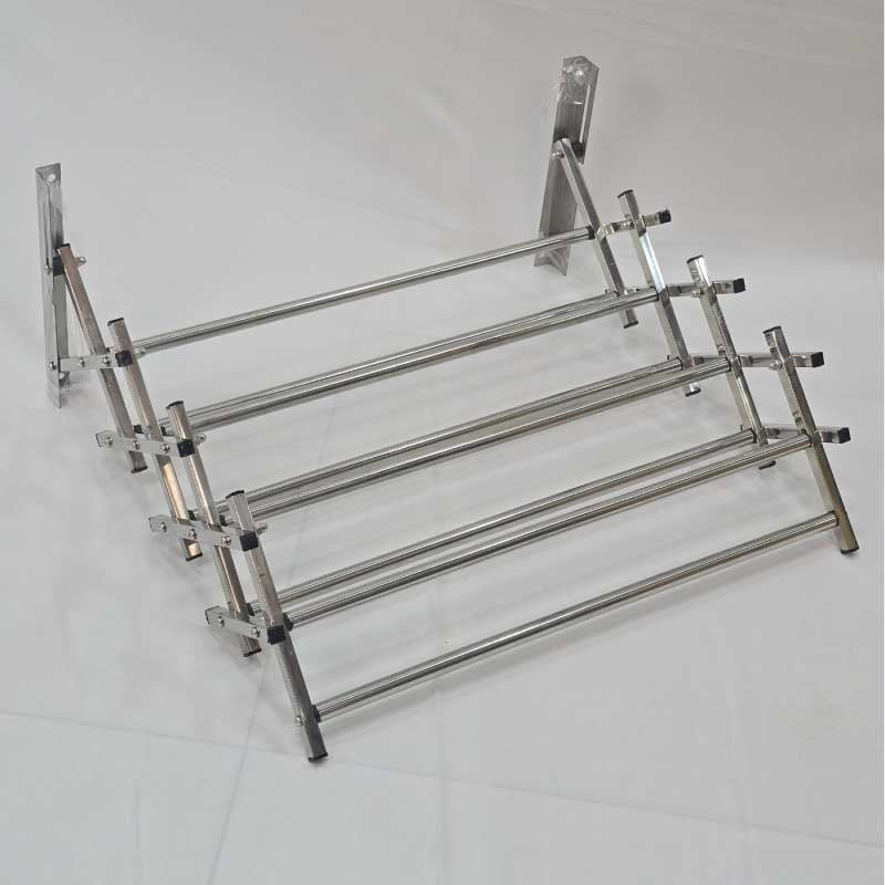 Wall Mounted Clothes Drying Hanger / দেয়ালে লাগানো কাপড় শুকানোর স্ট্যান্ড
