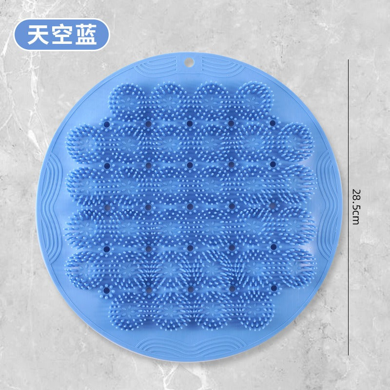 Multi-Functional Silicone Massage Mat | মাল্টি-ফাংশনাল সিলিকন বাথ স্ক্রাবার প্যাড