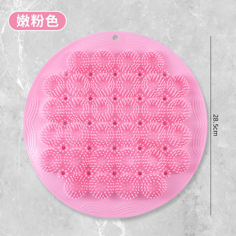 Multi-Functional Silicone Massage Mat | মাল্টি-ফাংশনাল সিলিকন বাথ স্ক্রাবার প্যাড