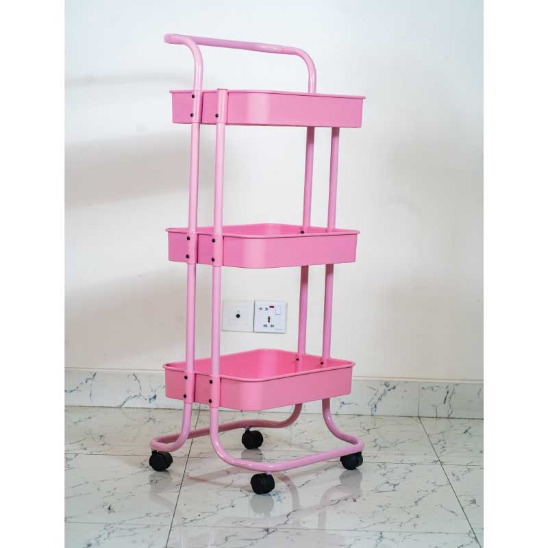 3 Layer Multipurpose Trolley Rack / ৩ স্তরের মাল্টিপারপাস ট্রলি র‍্যাক