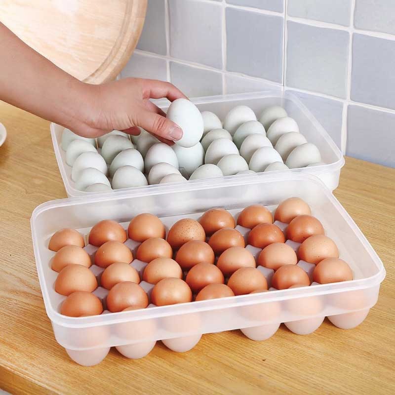 34 Gird Egg Storage Box / ৩৪ গ্রিড এগ স্টোরেজ বক্স