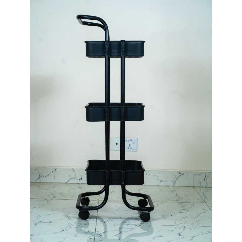3 Layer Multipurpose Trolley Rack / ৩ স্তরের মাল্টিপারপাস ট্রলি র‍্যাক