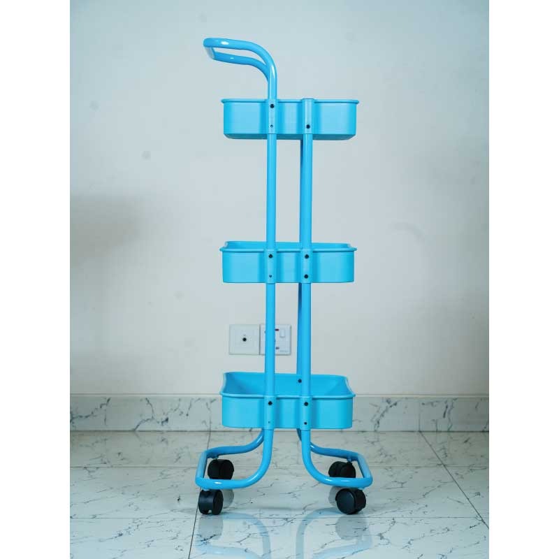 3 Layer Multipurpose Trolley Rack / ৩ স্তরের মাল্টিপারপাস ট্রলি র‍্যাক