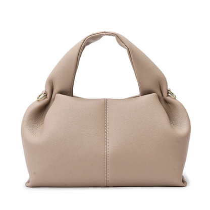 French Style PU Leather Dumpling Luxury Ladies Handbag
