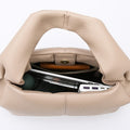 French Style PU Leather Dumpling Luxury Ladies Handbag