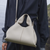 French Style PU Leather Dumpling Luxury Ladies Handbag